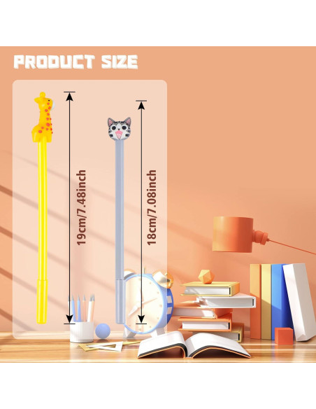 100 Lápices de Gel Kawaii SAIWEILAI ONLINE - 50 Estilos