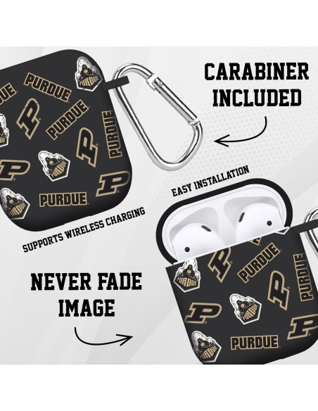 Funda Silicona Affinity Purdue para AirPods Gen 1 y 2