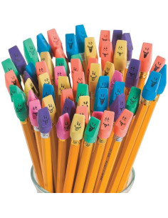 Borradores de goma en la parte superior del lápiz Everready - Pack de 144 2