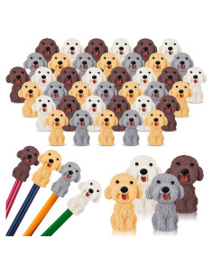 Borradores de Lápiz de Perro Kisston - 100 Piezas de Goma