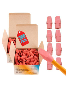 Borradores de Tapa de Lápiz 1EnLaOficina Rosa 288 Unidades