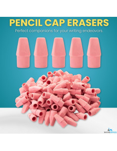 Borradores de Tapa de Lápiz 1EnLaOficina Rosa 288 Unidades 2