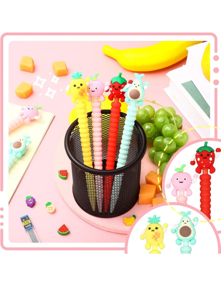 Conjunto de 24 Lápices Mecánicos Chinco 0.7 mm con Borradores