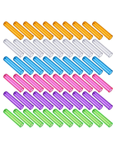 Zonon 60 Piezas Cubiertas Protectores de Lápiz Plástico