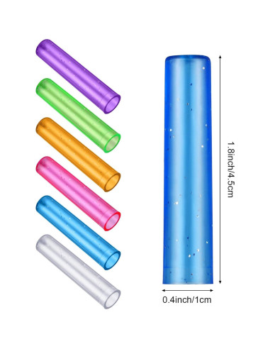 Zonon 60 Piezas Cubiertas Protectores de Lápiz Plástico