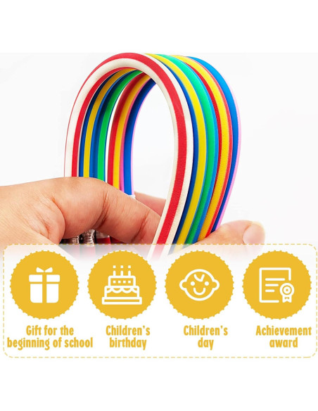 40 Lápices Flexibles Multicolores Qyyiguf 17.78 cm con Borrador 40 Lápices Flexibles Multicolores Qyyiguf 17.78 cm con Borrador