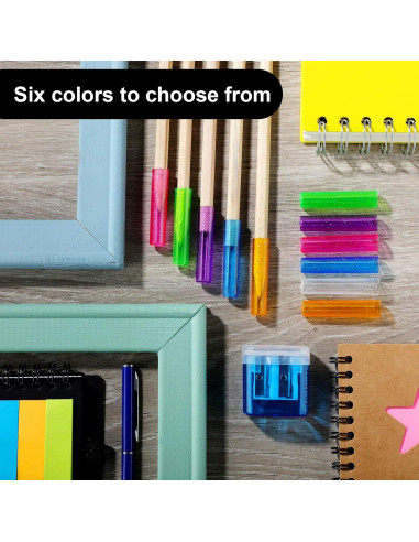 Zonon 60 Piezas Cubiertas Protectores de Lápiz Plástico