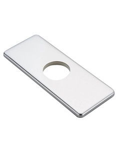 Tapa de Agujero de Lavabo BWE P-77 Cromo 1 Agujero 4"