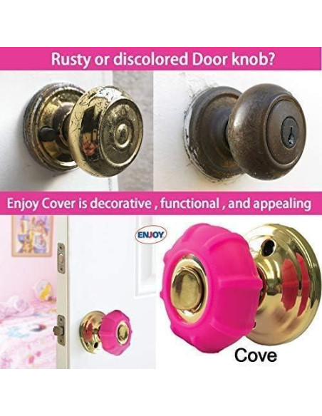 Agarraderas de Silicona Enjoy Cover - Antideslizantes Universal 4 Pzas