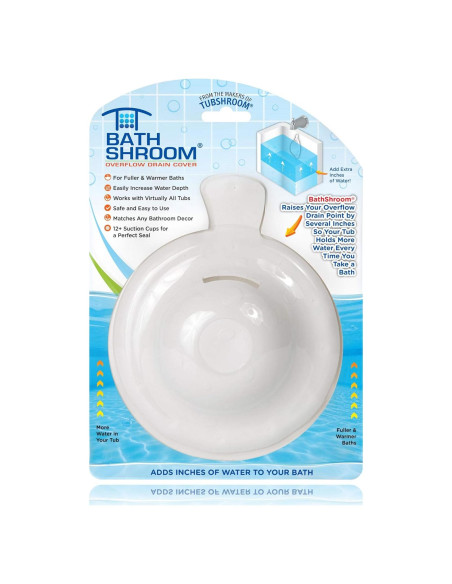 Cubierta de Drenaje de Desbordamiento BathShroom - Aumenta 10 cm de Agua