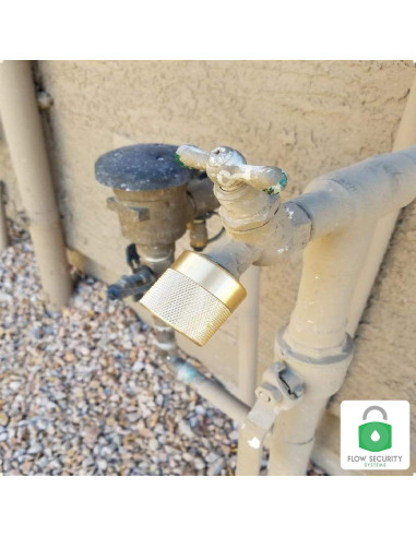 FaucetLock Flow Security Systems FSS 50 - Cerradura de Grifo de Latón
