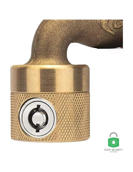 FaucetLock Flow Security Systems FSS 50 - Cerradura de Grifo de Latón