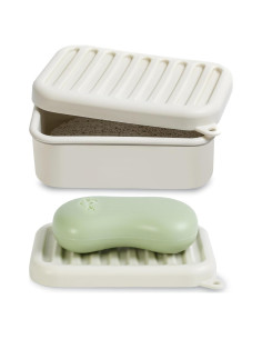 Estuche de Jabón de Viaje MtBoi Silicona a Prueba de Fugas