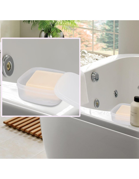 Estuche de Jabón de Viaje Vonpri Cuadrado 10.2x10.2cm