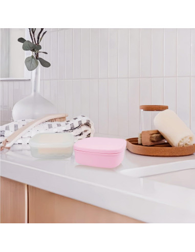 Estuche de Jabón de Viaje Vonpri Cuadrado 10.2x10.2cm