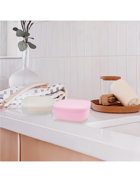 Estuche de Jabón de Viaje Vonpri Cuadrado 10.2x10.2cm