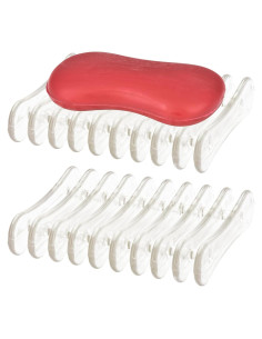 Soporte de Jabón de Plástico Sankoly - 2 Piezas con Drenaje
