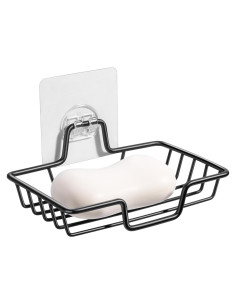 Soporte para Jabón Rainspire Negro Acero Inoxidable 304