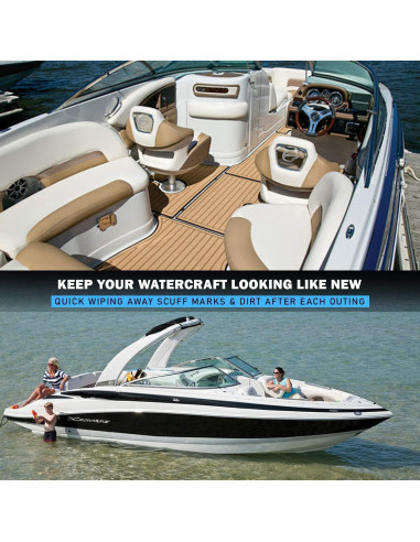 Almohadillas de limpieza marina WAVESRX 4 unidades para barco