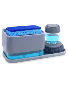 Dispensador de Jabón para Platos HvOvMvE 11.5 oz con Soporte