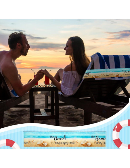 Boao 4 Bandas Elásticas para Toallas de Sillas de Playa