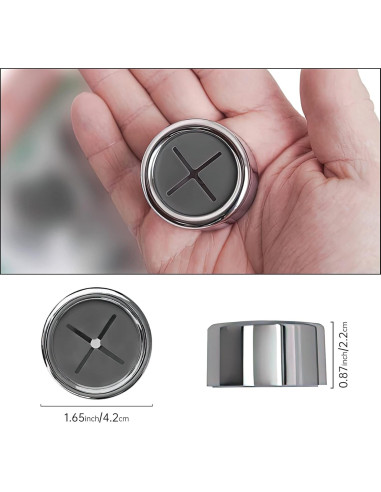 Ganchos Adhesivos para Toallas Philbinden 3 Piezas Cromo