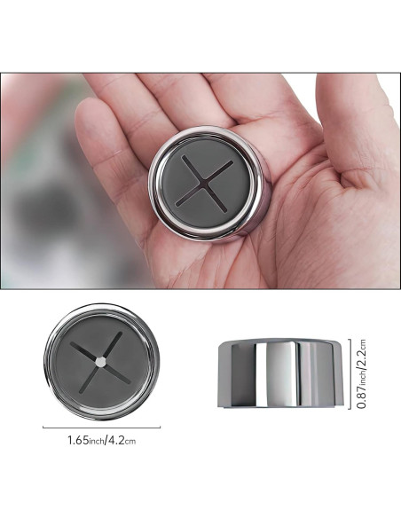 Ganchos Adhesivos para Toallas Philbinden 3 Piezas Cromo