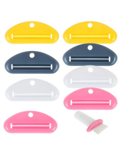 Set de 8 Exprimidores de Pasta de Dientes Ymapinc - Colores Variados