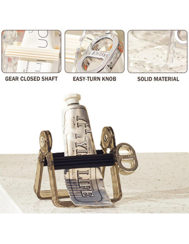 Extractor de Tubos Multifuncional Iensen - Negro - 13.12x12.50cm