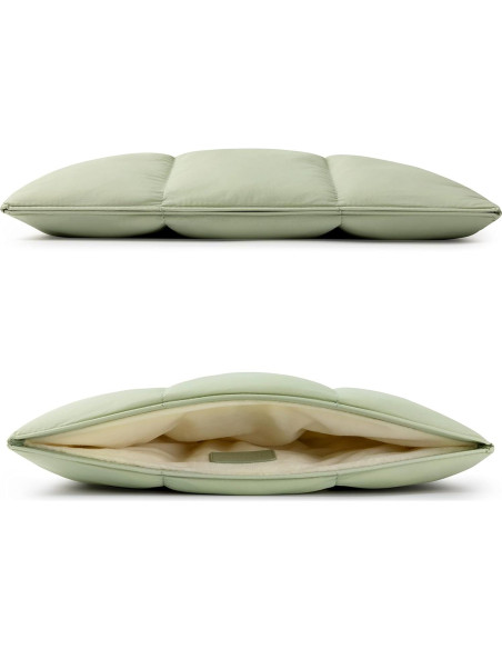 Funda portátil Comfyable 13-14" Acolchada Impermeable Salvia