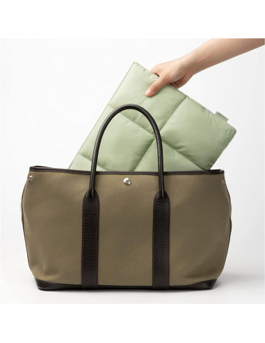 Funda portátil Comfyable 13-14" Acolchada Impermeable Salvia