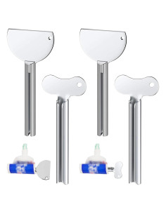 Conjunto 4 Exprimidores de Tubos de Metal DENGXINWEI