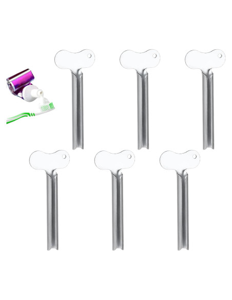 Exprimidor de Tubos de Pasta de Dientes Molain - 6 Piezas Metal