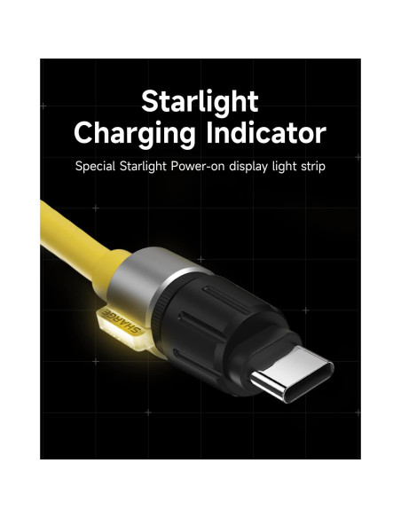 Cable USB C a USB C Sharge 240W 1.19m Carga Rápida