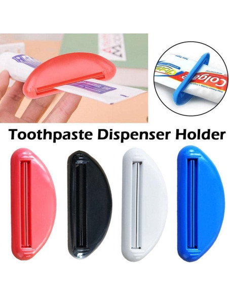 Exprimidor de Tubo de Pasta de Dientes Pxiryanlow Blanco