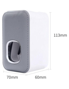 Dispensador de Pasta de Dientes Automático Zaoalife Gris 2