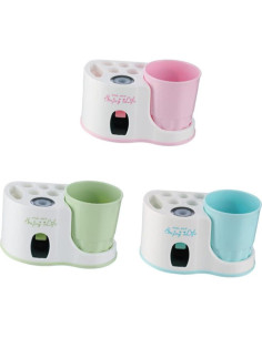 Dispensador de Pasta de Dientes Automático Ipetboom Verde Claro 2