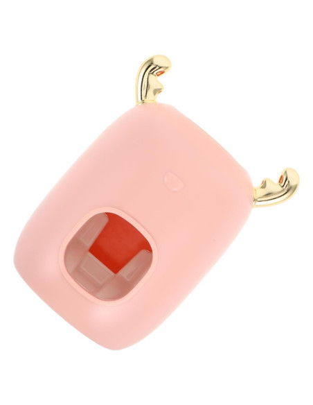 Dispensador Automático de Pasta de Dientes Ipetboom Rosa Dispensador Automático de Pasta de Dientes Ipetboom Rosa