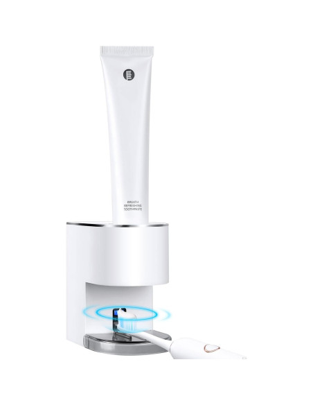 Dispensador Automático de Pasta de Dientes Monstake - Blanco - 6 Niveles Dispensador Automático de Pasta de Dientes Monstake - Blanco - 6 Niveles