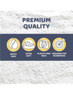 Papel Higiénico Premium Papernet 48 Rollos 400 Hojas 2 Capas 2