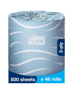 Papel Higiénico Tork Avanzado 2 Capas Biodegradable 500 Hojas 2