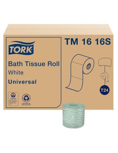 Papel Higiénico Tork 2 Capas Ecológico 500 Hojas x 96 Rollos