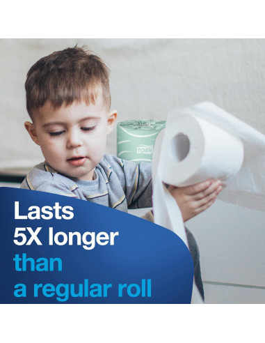 Papel Higiénico Tork 2 Capas Ecológico 500 Hojas x 96 Rollos