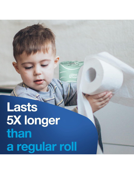Papel Higiénico Tork 2 Capas Ecológico 500 Hojas x 96 Rollos