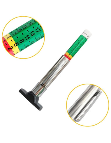 Calibrador de Profundidad de Banda de Neumático Newkita - Paquete de 2