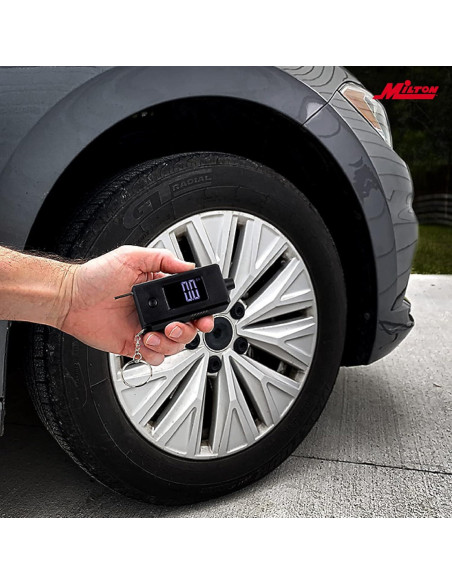 Medidor Digital de Presión de Neumáticos Milton DTG108 5-99 PSI