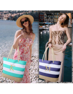 Bolsa de Playa Impermeable YOOLIFE Azul con Cremallera 2