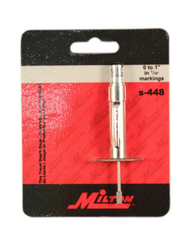 Calibrador de Profundidad de Banda de Neumático Milton 0-2.54cm