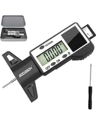 Medidor Digital de Profundidad de Banda de Rodadura GODESON