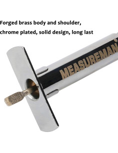 Medidor de Profundidad de Banda de Rodadura MEASUREMAN 0-32 cm 2